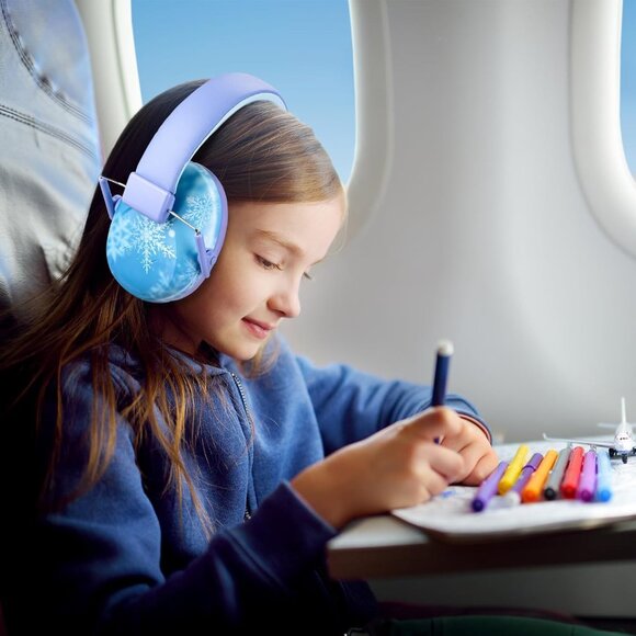 Kids Noise Cancelling Headphones, Kids Ear Protection Monster Jam Truck, Firewor - Picture 8 of 8